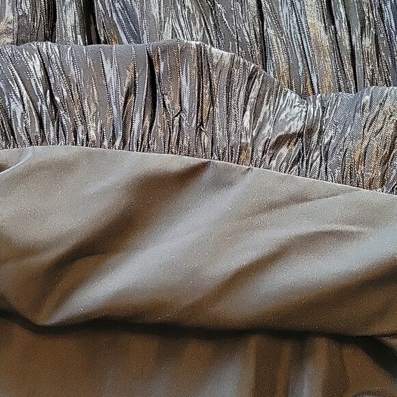 Joseph Ribkoff Y2K Baby Doll Dress Women's 10 Black Silver Sequin Festive Season - Picture 10 of 14